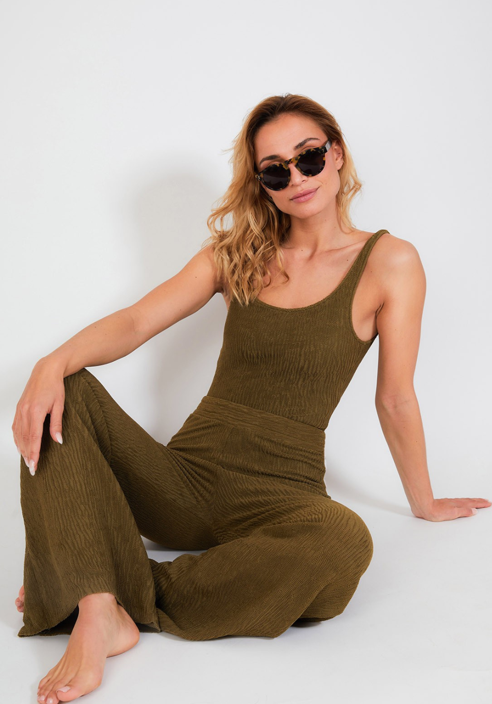 Pantalon Ilam - Kaki