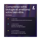 Bilan santé 60 biomarqueurs