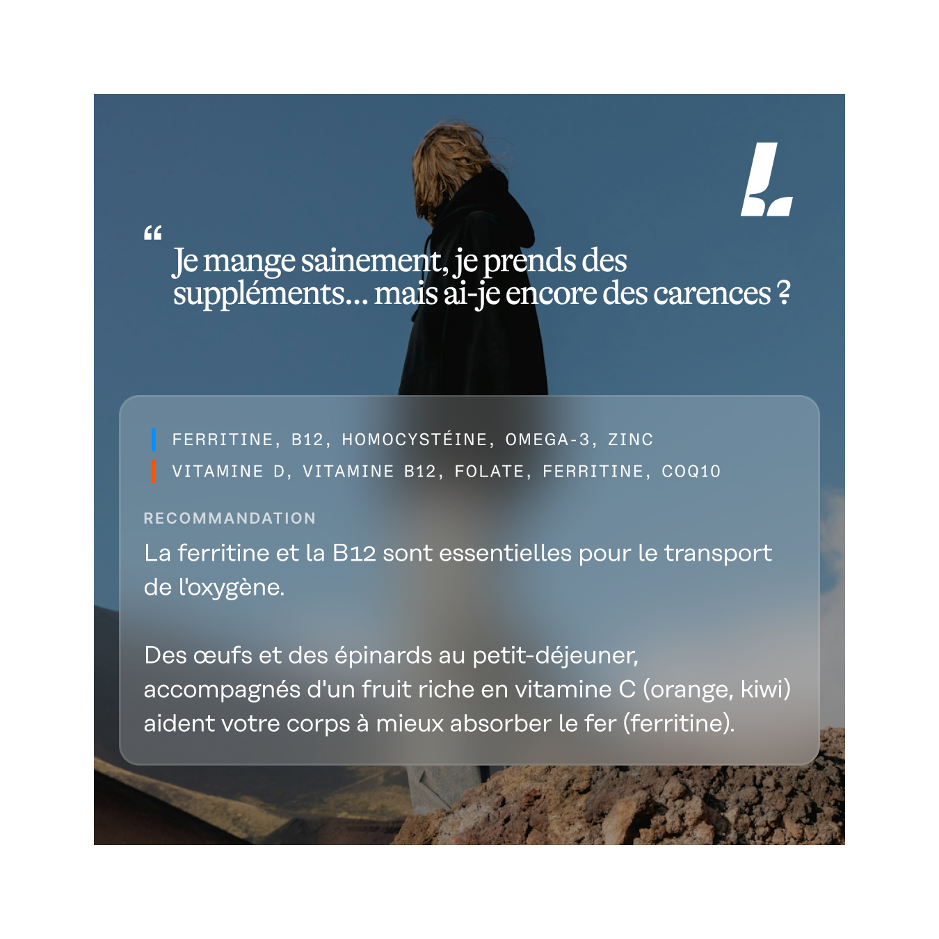 Bilan santé 60 biomarqueurs