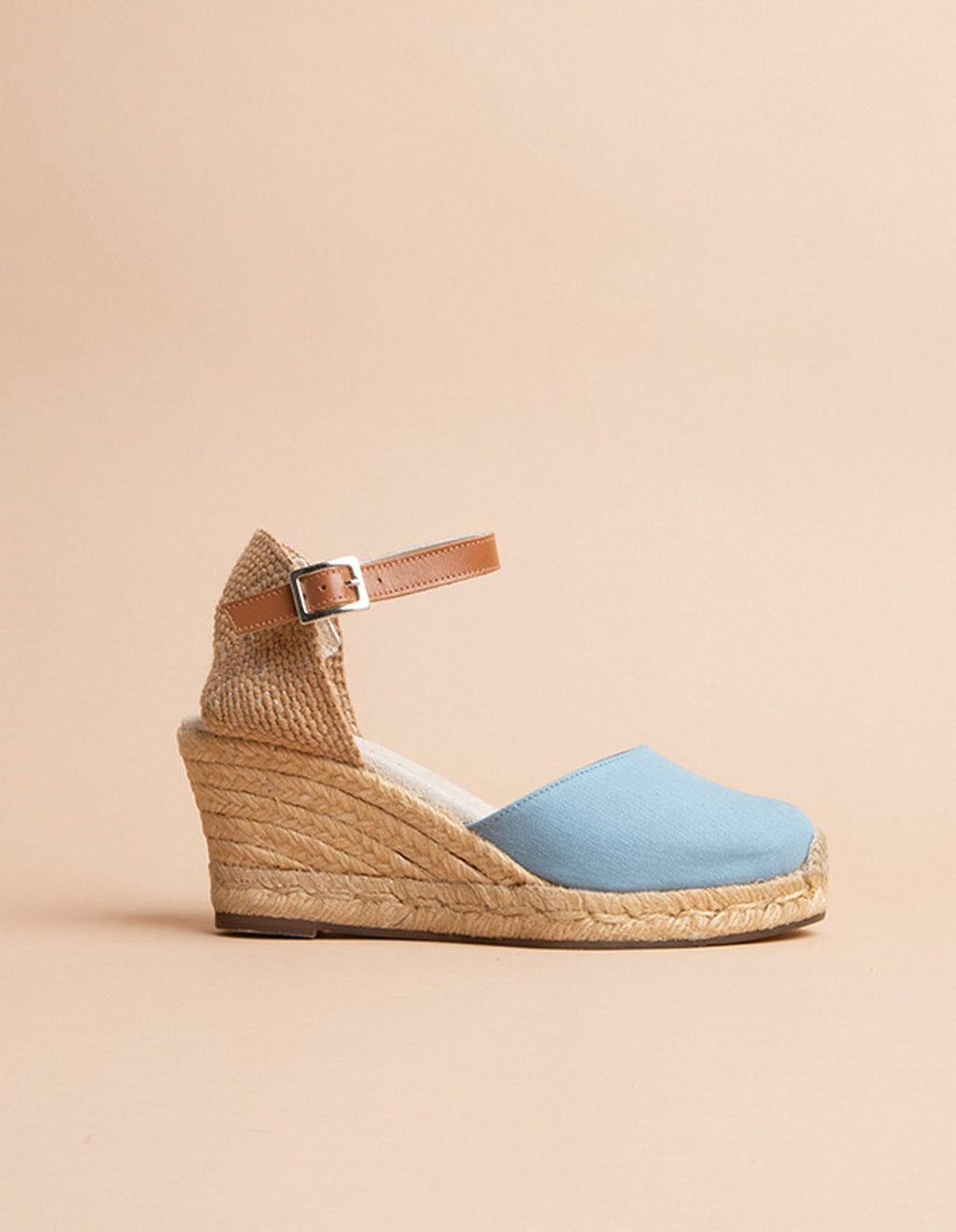 Espadrilles Dolce Vita Bride Talon Moyen - Bleu - Femme
