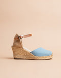 Espadrilles Dolce Vita Bride Talon Moyen - Bleu - Femme