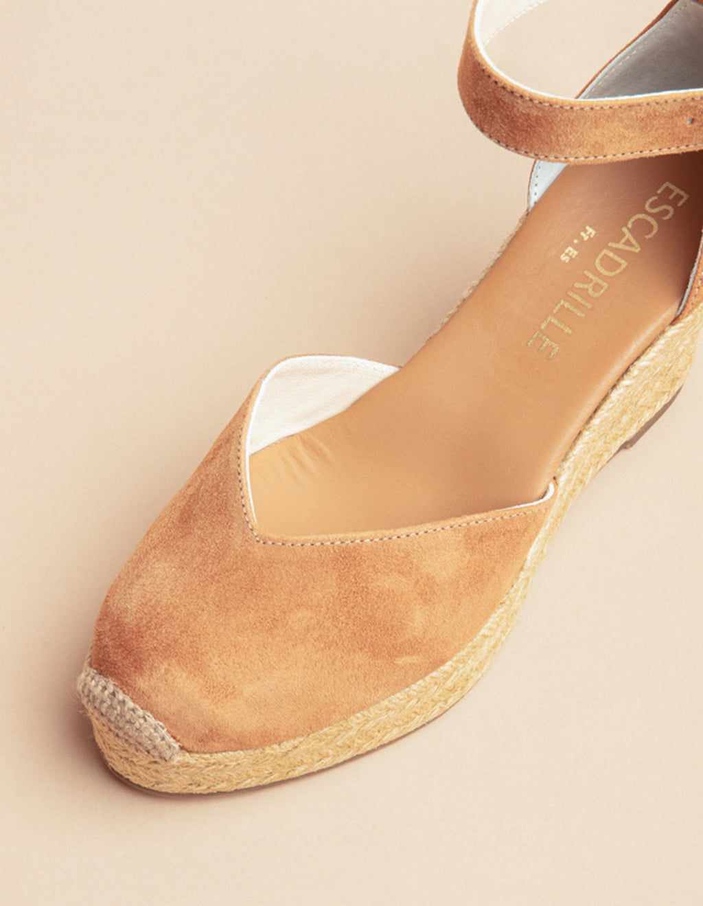 Espadrilles Dolce Vita - Cuir Daim Marron - Femme