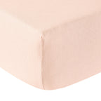 Lin Lavé - Drap Housse - Nude