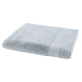 Eponge Unie - Serviette De Toilette - Gris Clair