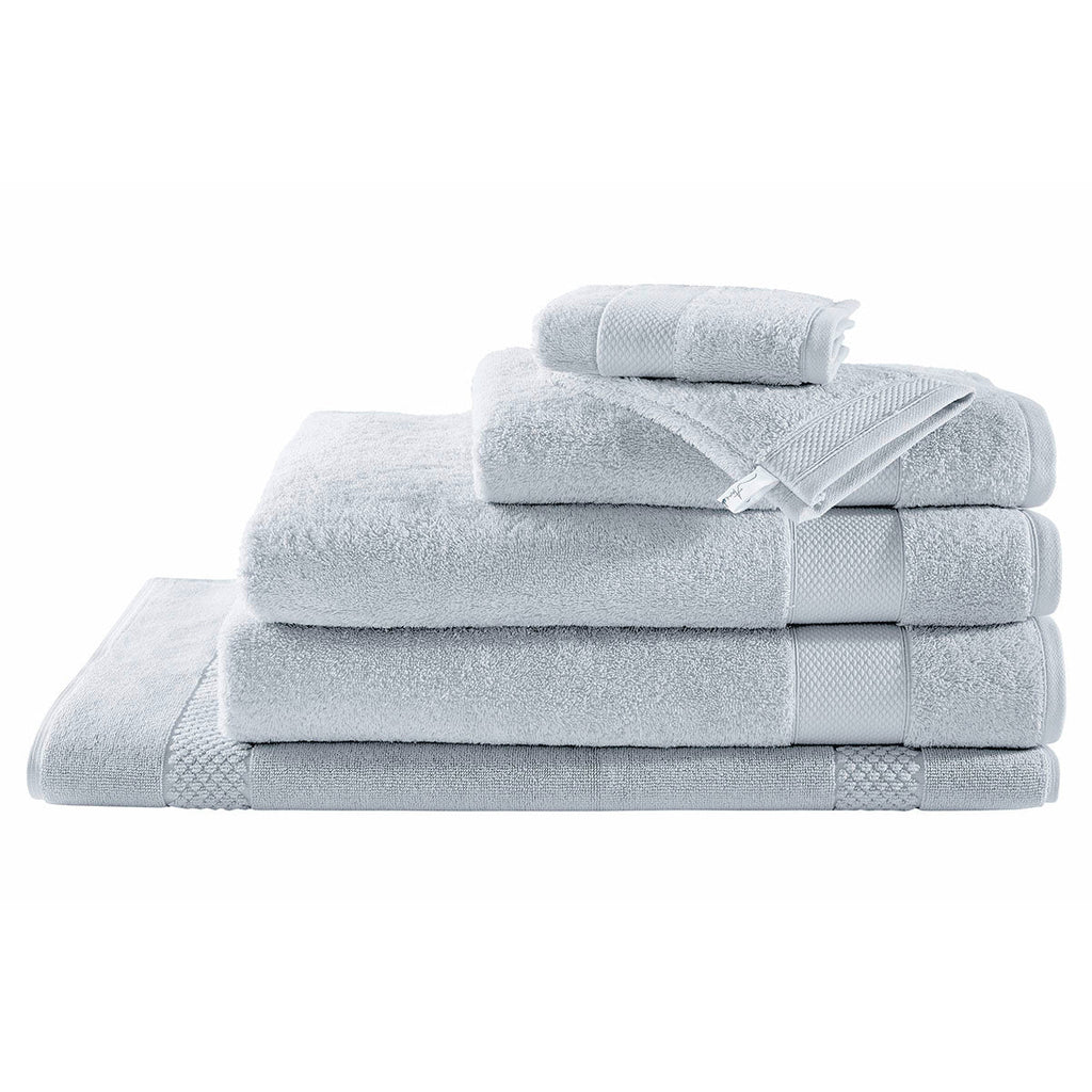 Eponge Unie - Drap De Bain - Gris Clair