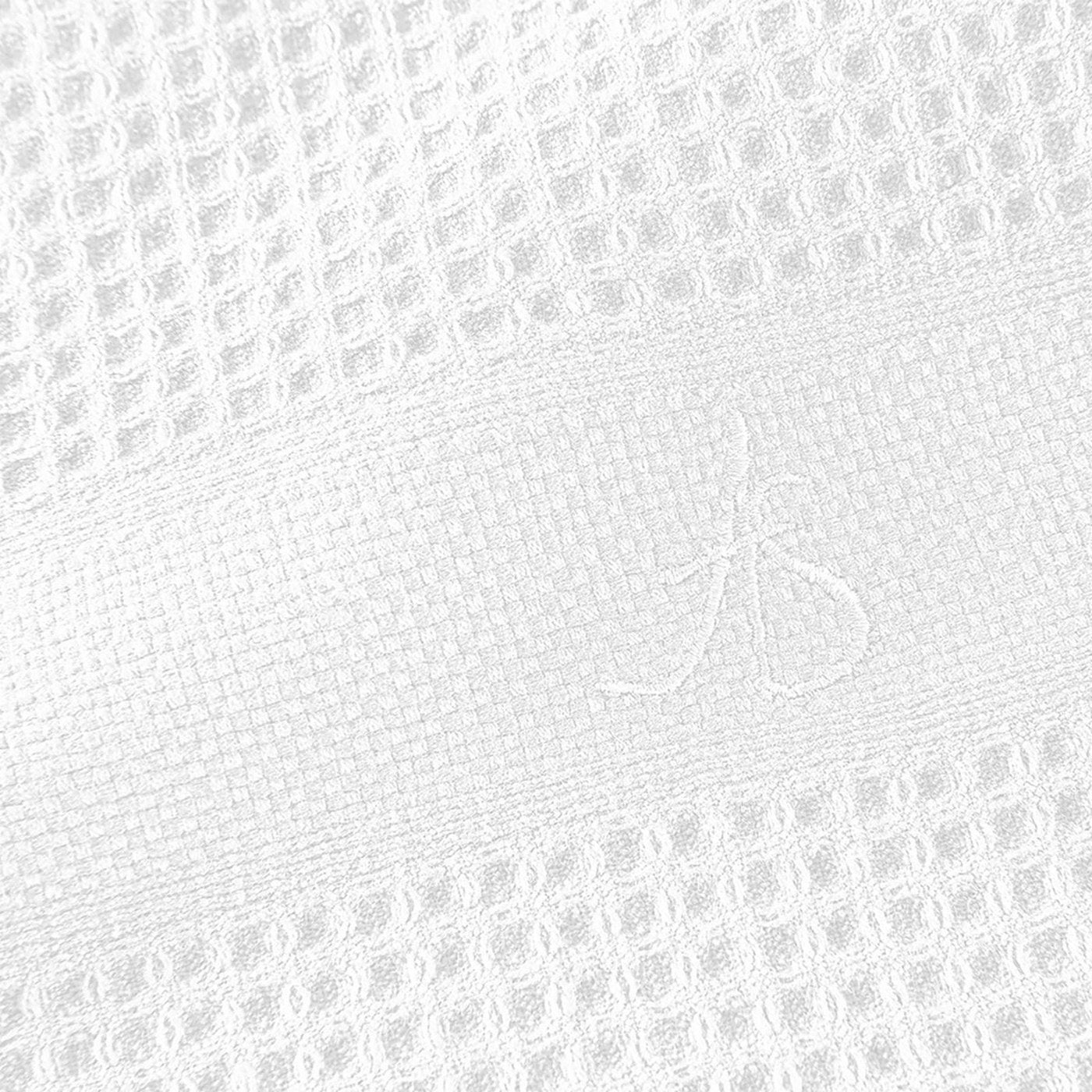 Nid D'Abeille - Drap De Bain - Blanc