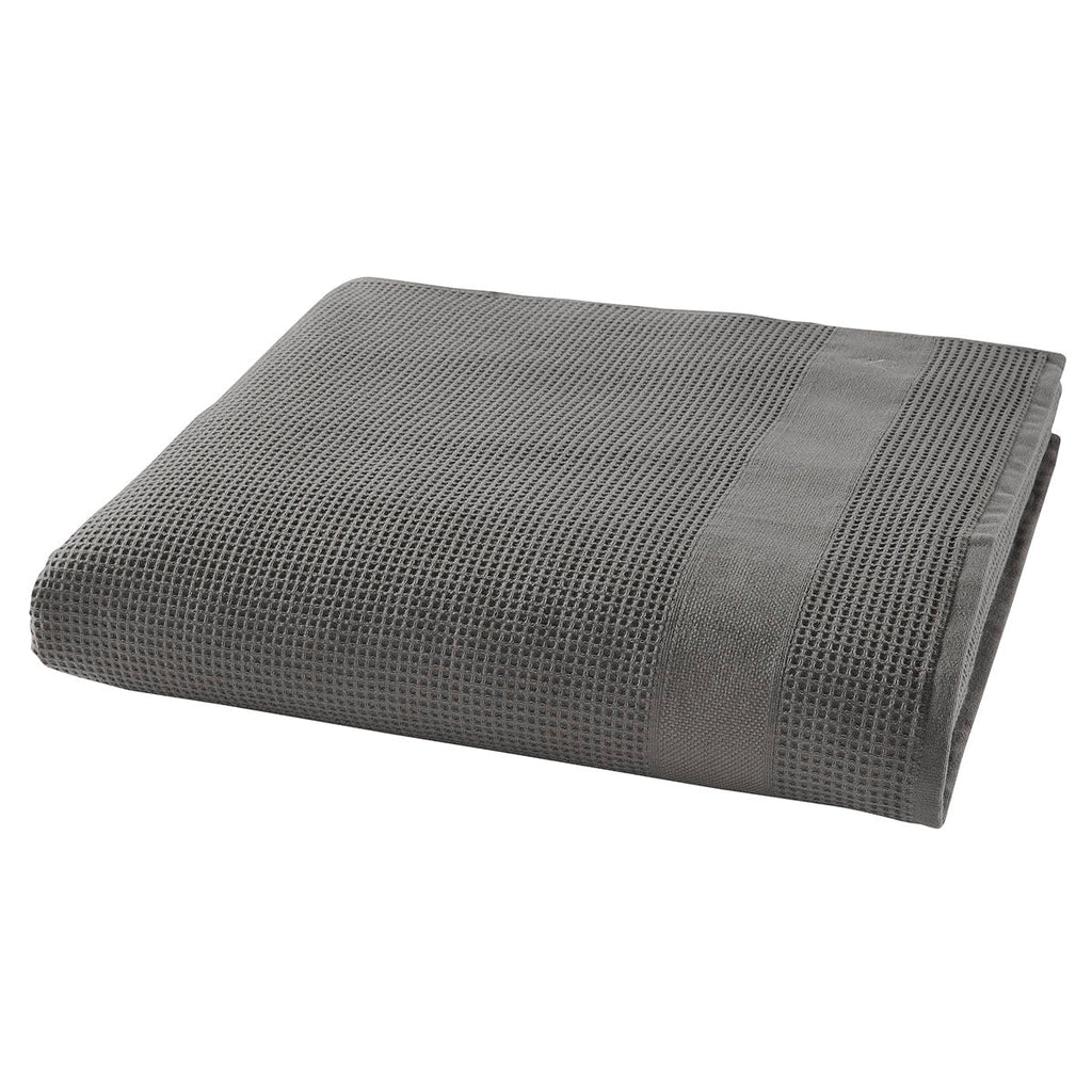 Nid D'Abeille - Drap De Bain - Gris