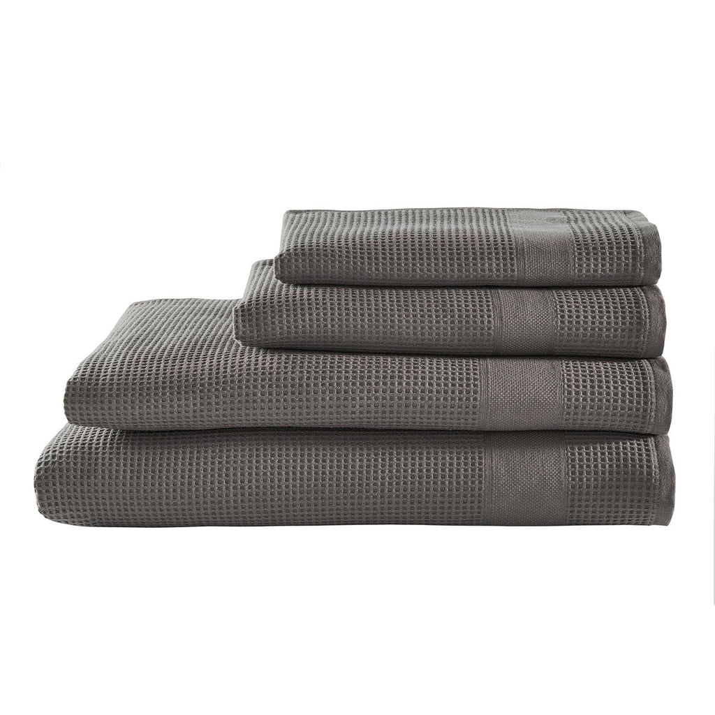 Nid D'Abeille - Drap De Bain - Gris