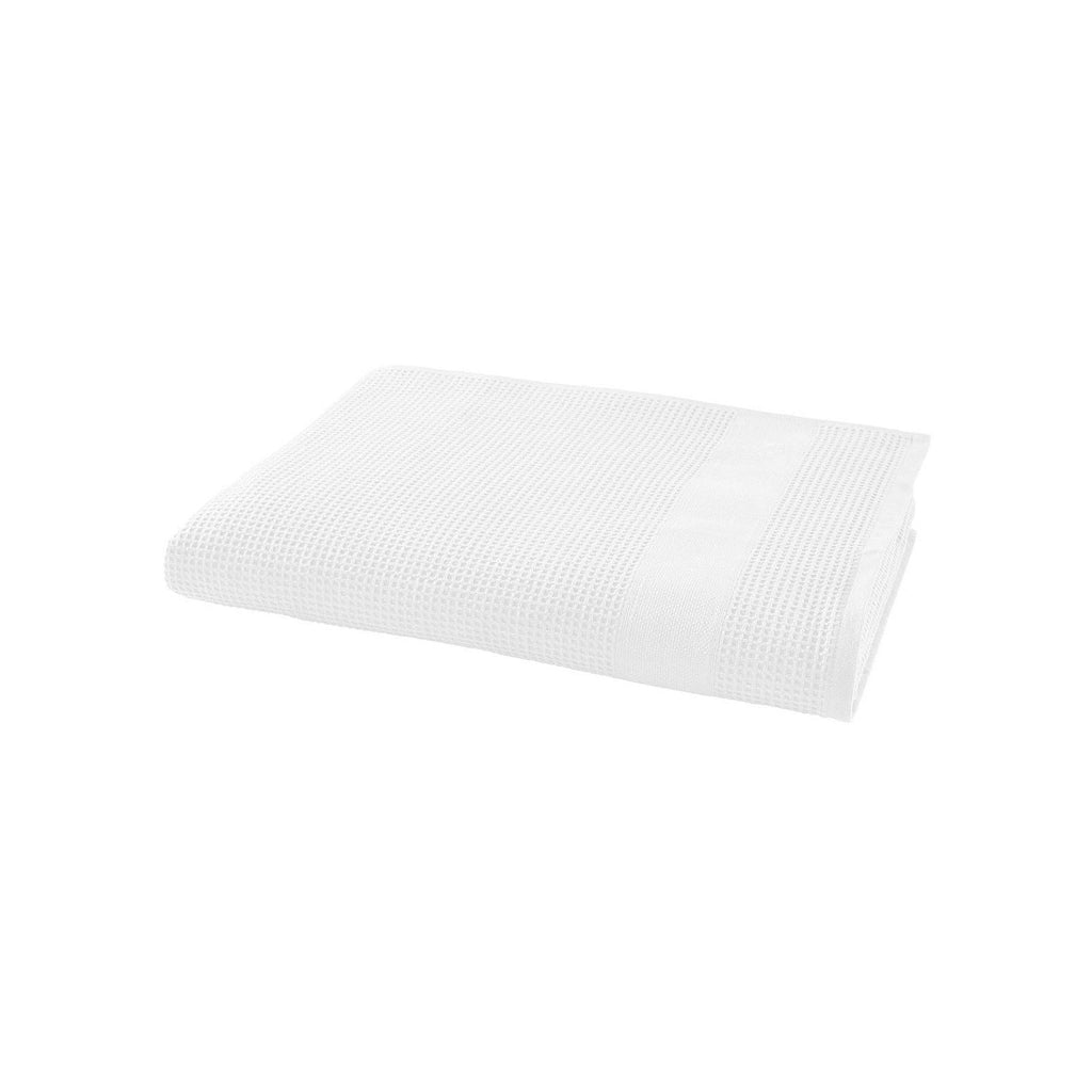 Nid D'Abeille - Drap De Douche - Blanc