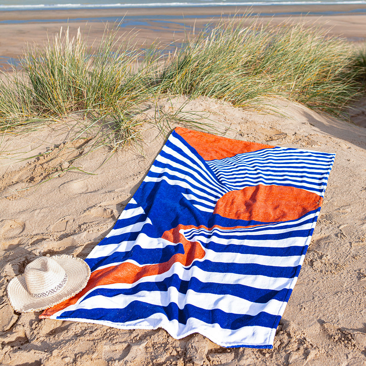 Lointain - Drap De Plage - Bleu