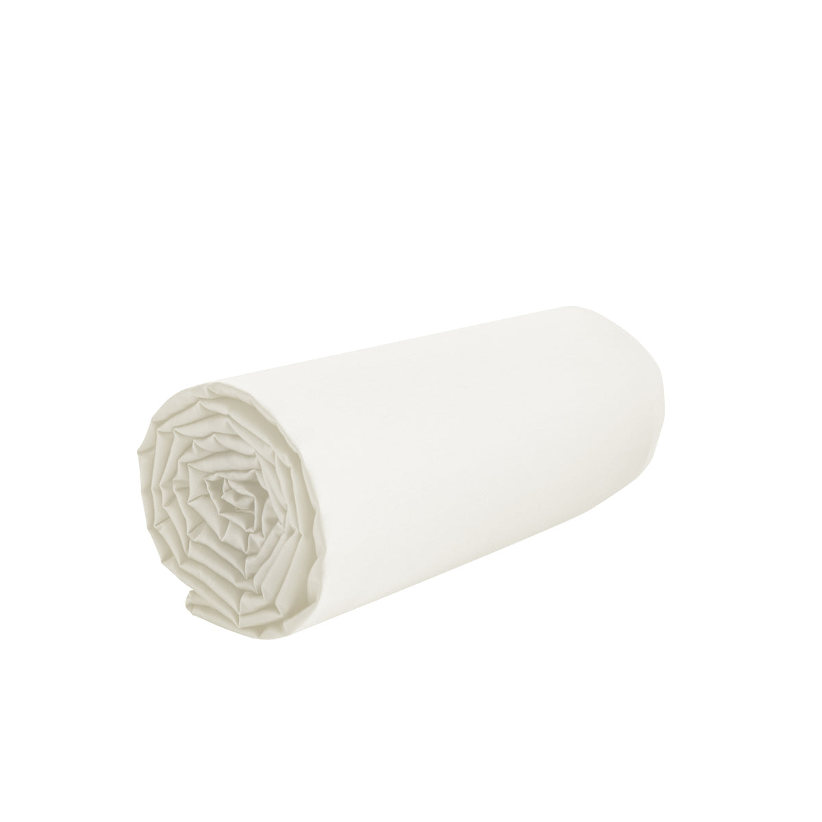 Drap Housse Alexane - 100% Satin De Coton - Sable