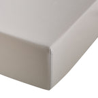 Drap Housse Amance - Percale De Coton - Gris Perle