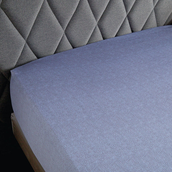 Imaginaire - Drap Housse - Bleu Nuit
