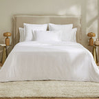 Satin Uni - Drap Housse - Blanc