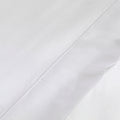 Satin Uni - Drap Plat - Blanc