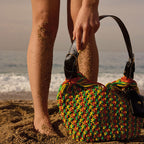 Sac Dream Macramé Noir & Naturel