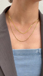 Collier Flat X Maillon