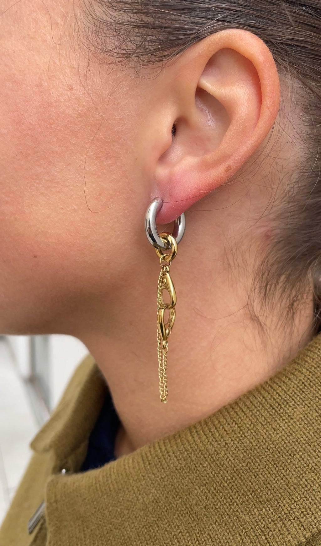 Boucles D'Oreilles Handcuff