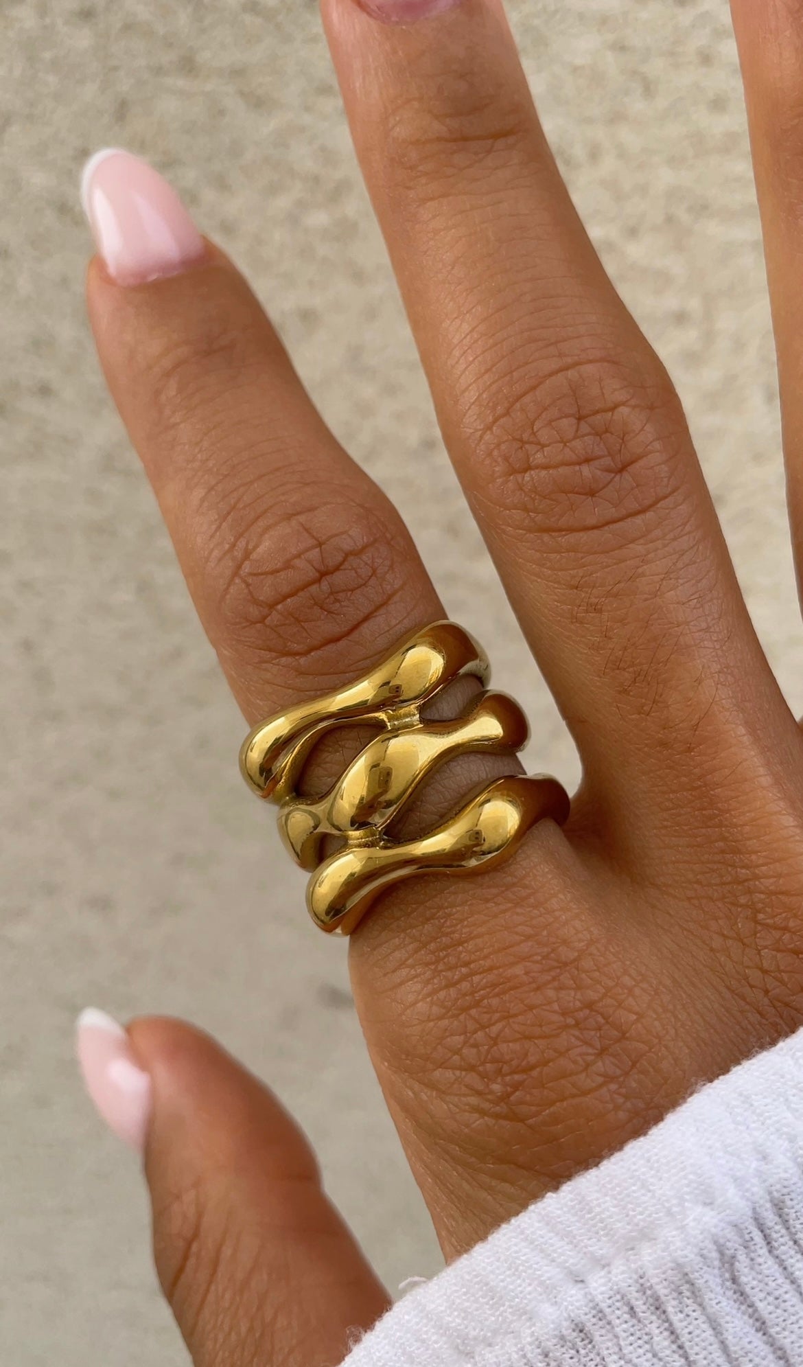 Bague Huge Layers