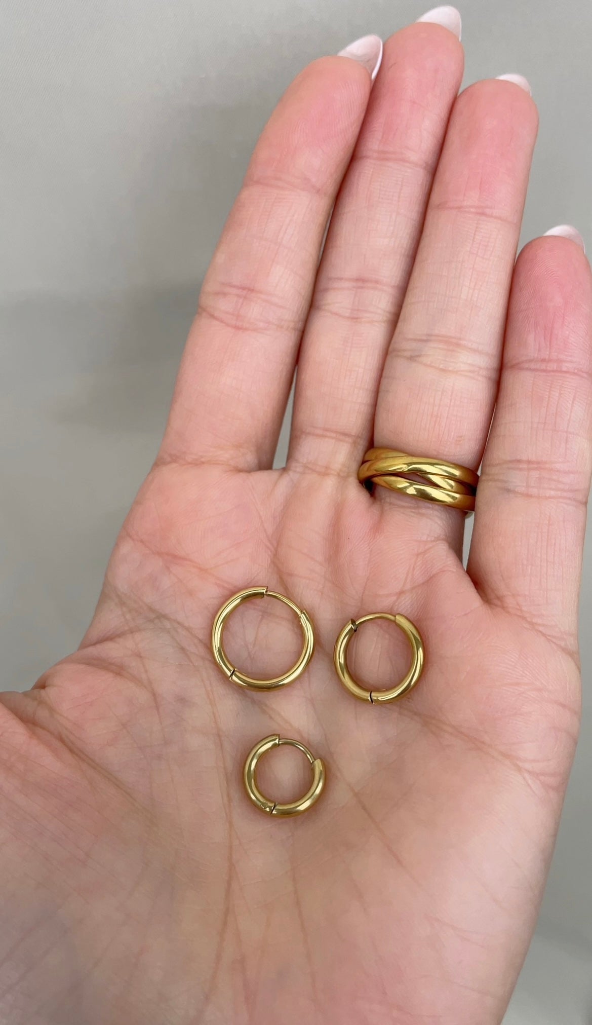 Boucles D'Oreilles Thin Classic Hoops
