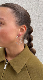 Boucles D'Oreilles Double