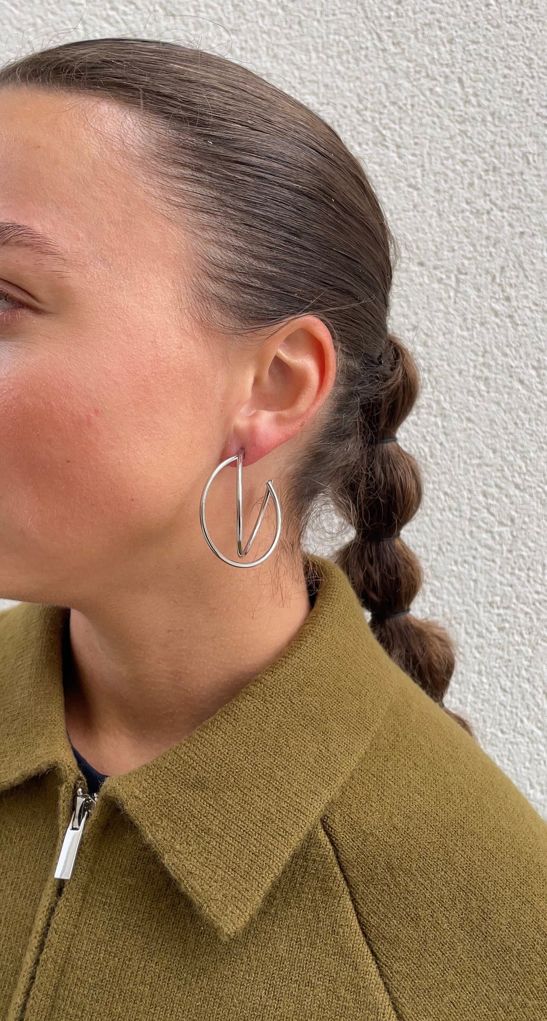 Boucles D'Oreilles Double