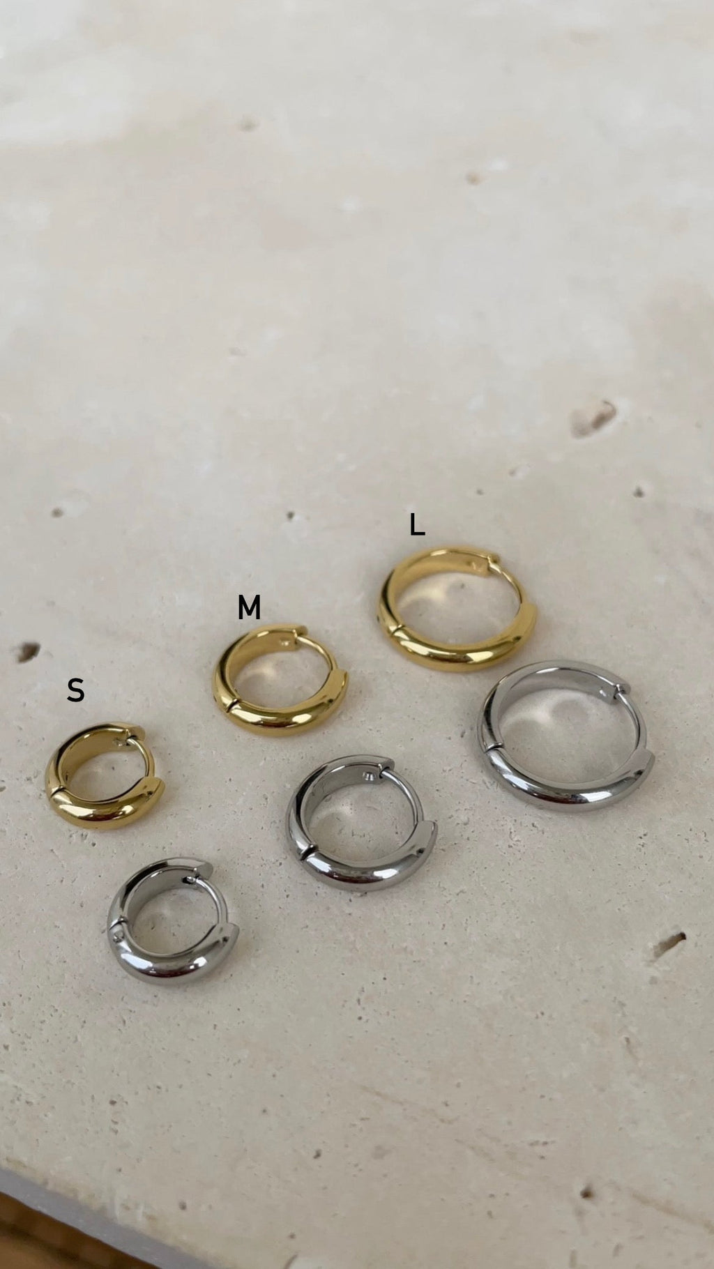 Boucles D'Oreilles Classic Hoops