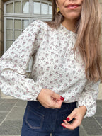 Blouse En Coton Rose
