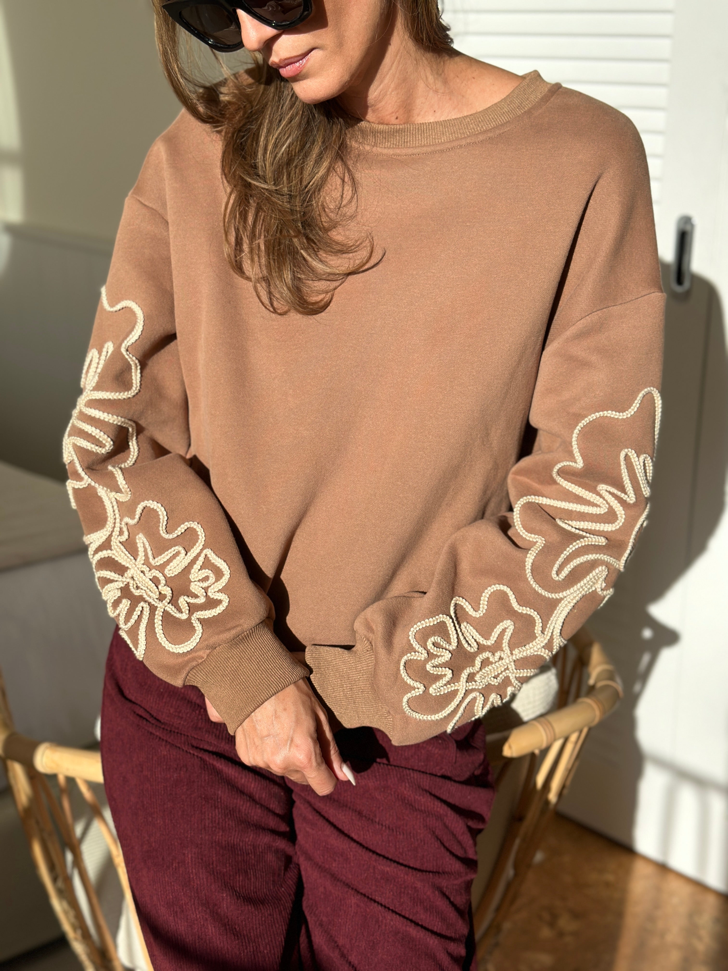 Sweat Ysabella - Marron