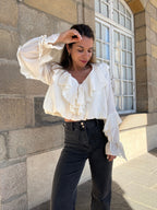 Blouse Iris Écru