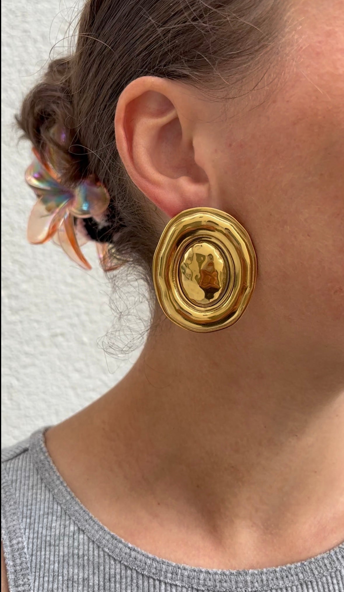 Boucles D'Oreilles Huge Shield