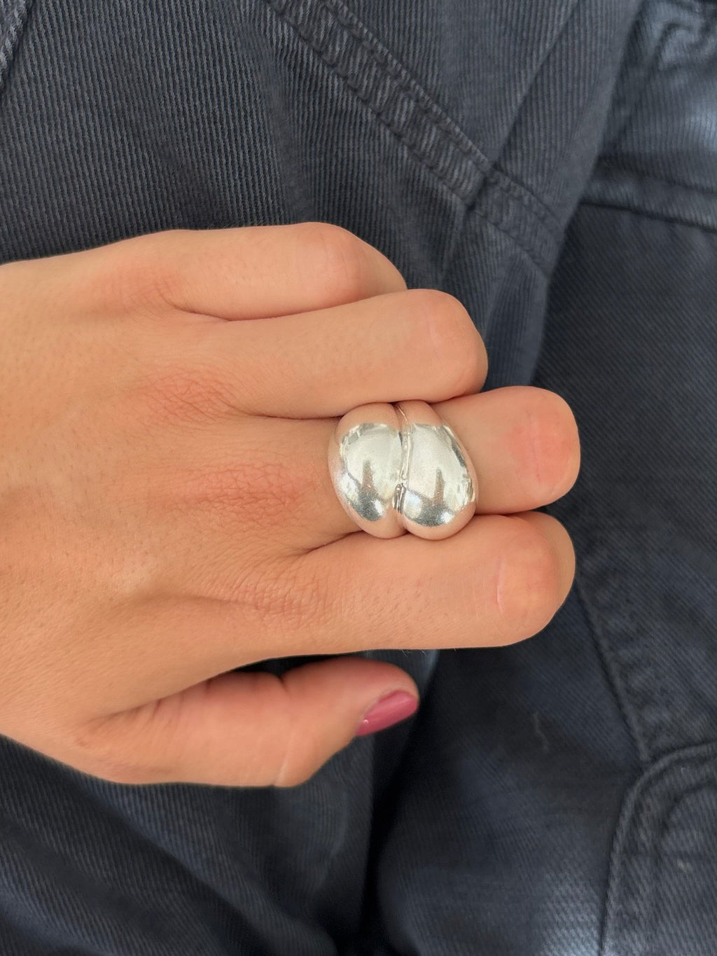 Bague Couple Plata