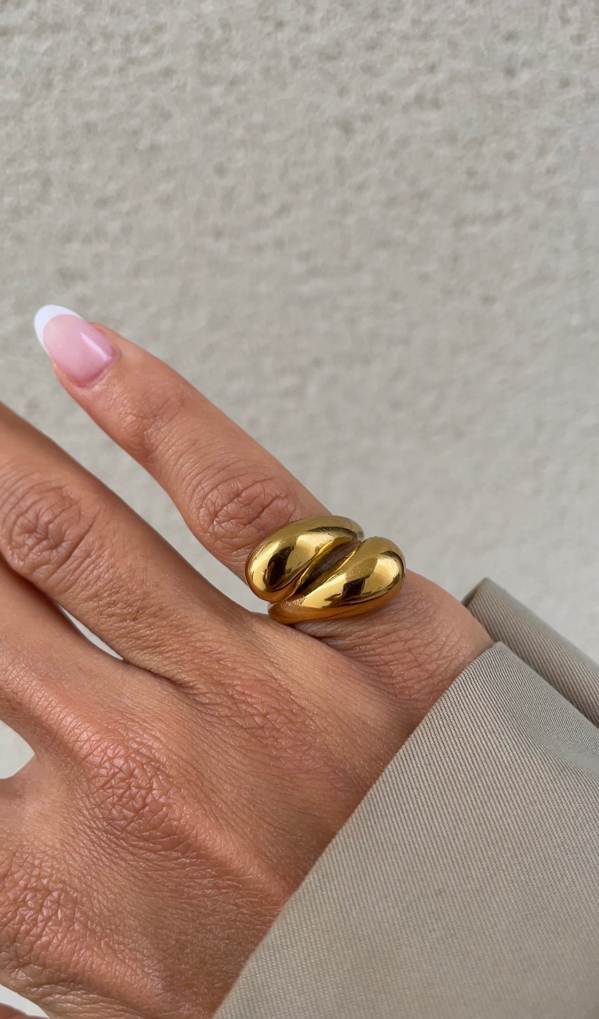 Bague Chunky Embrace Chevalière