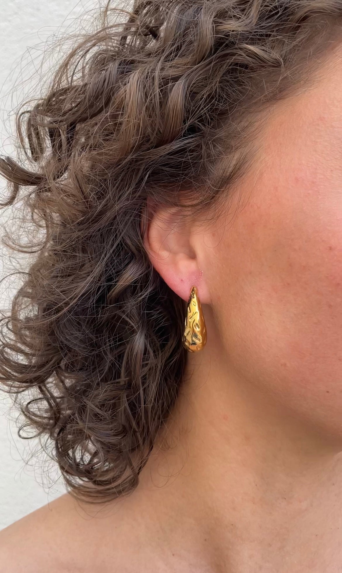 Boucles D'Oreilles Textured Parisian