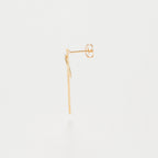 Boucles D'Oreilles "Epées" - Or Jaune 375/1000