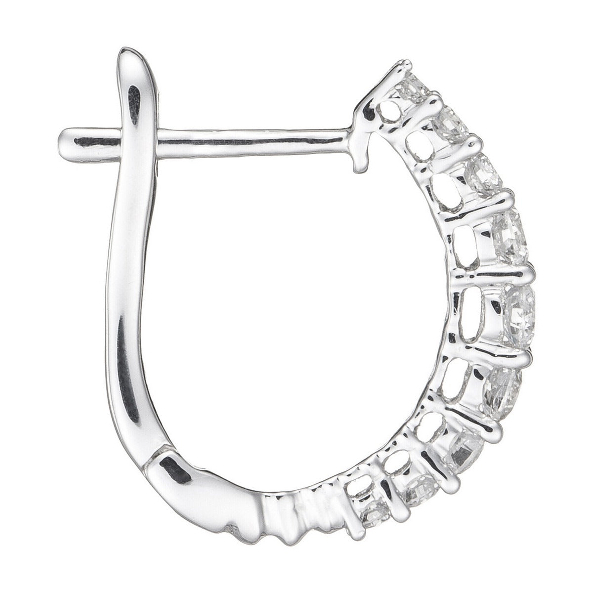 Boucles D'Oreilles "Euphorie" Diamants 0,30/18 - Or Blanc