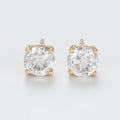 Boucles D'Oreille "Puces 2Ct" - Or Jaune