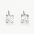 Boucles D'Oreilles "Ma Puce" - Diamant : 0,50Ct/2 - Or Blanc