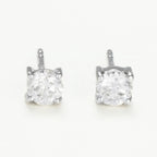 Boucles D'Oreilles "Ma Puce" - Diamant : 0,50Ct/2 - Or Blanc