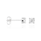 Boucles D'Oreilles "Eternelle" Diamant 0,50Ct/2 - Or Blanc