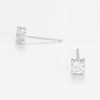 Boucles D'Oreilles "Eternelle" D0,50Ct/2 - Or Blanc 750/1000
