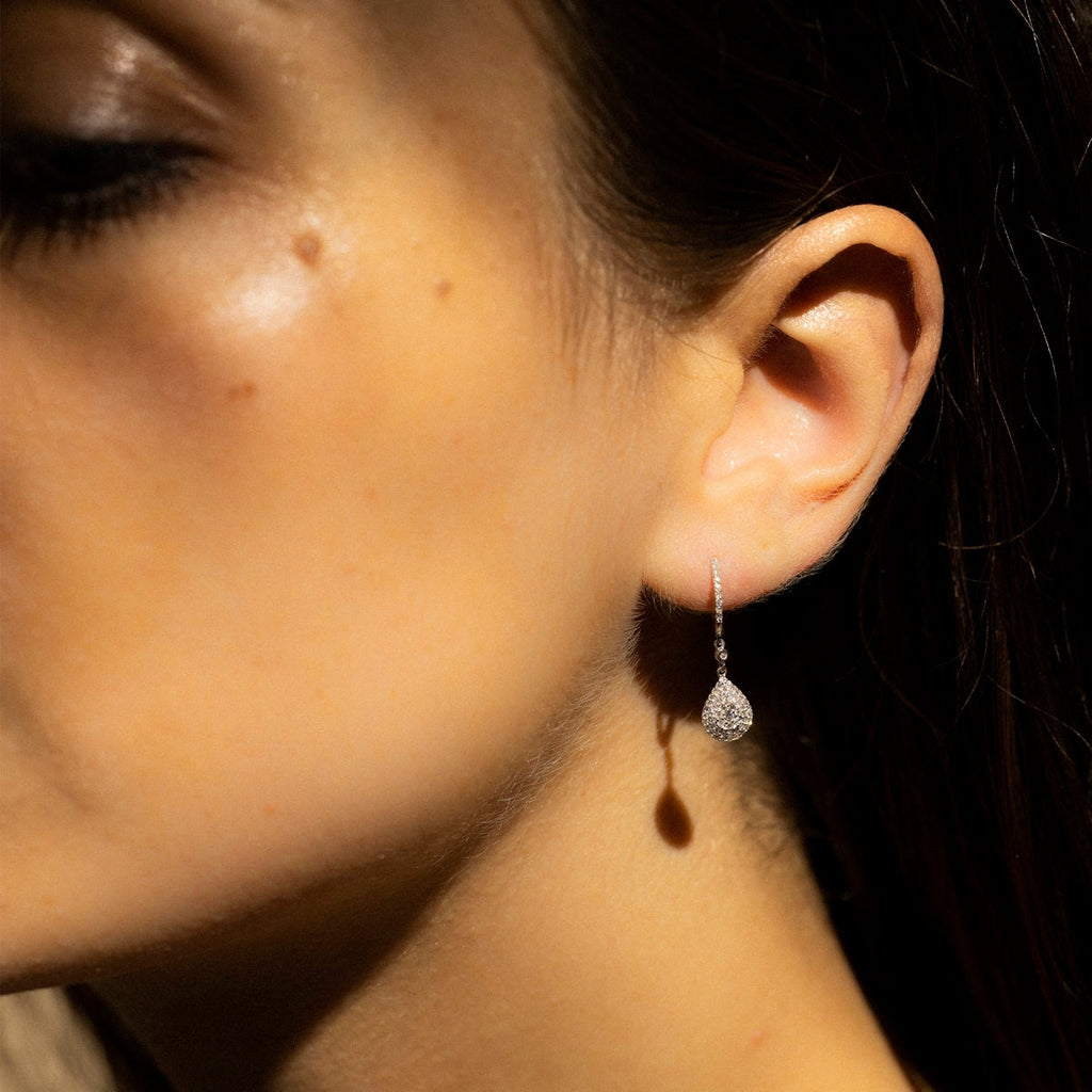 Boucles D'Oreilles "Princesse Stella" Diamants 0,33/128