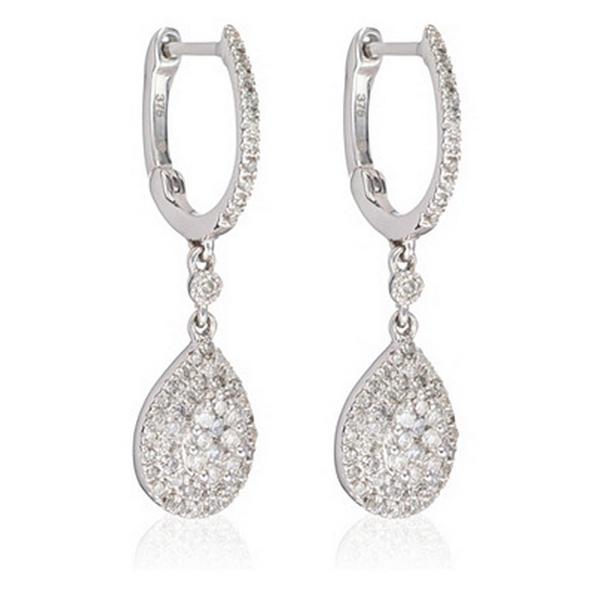 Boucles D'Oreilles "Princesse Stella" Diamants 0,33/128