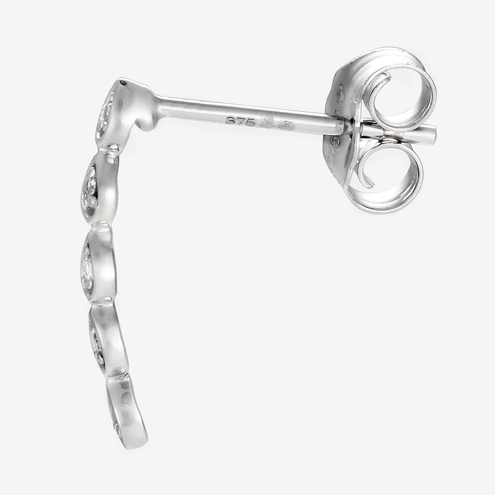Boucles d'Oreilles "Rainfall" D0,03/10
