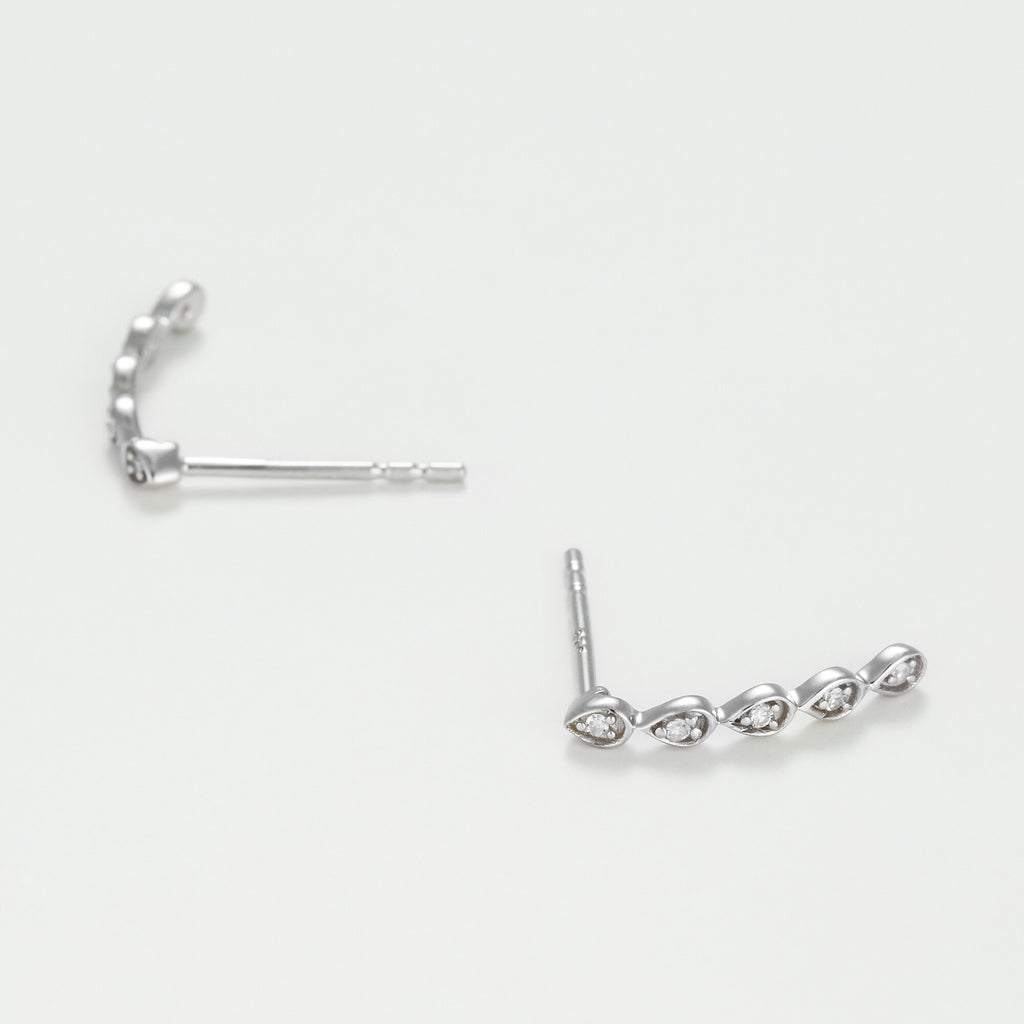Boucles d'Oreilles "Rainfall" D0,03/10