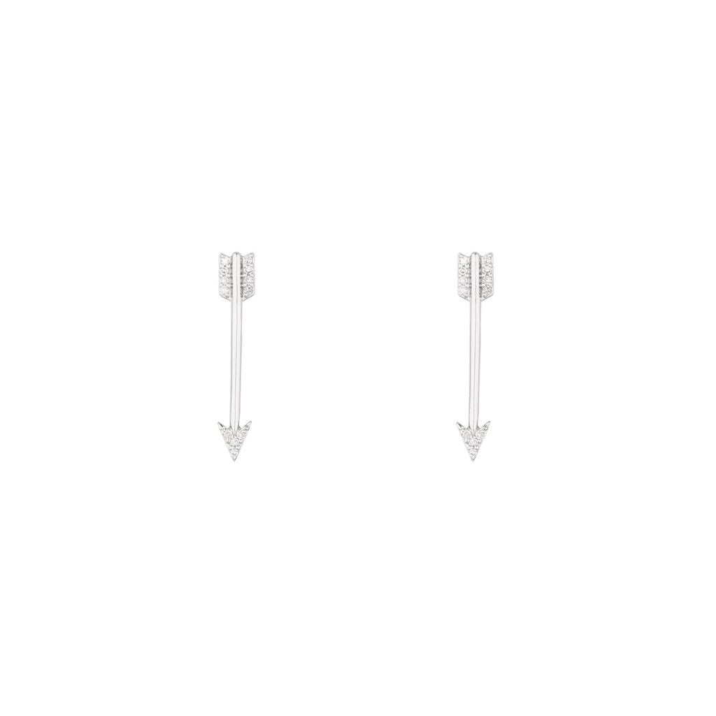 Boucle d'oreille Fleche