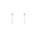 Boucle d'oreille Fleche