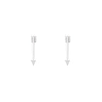 Boucle d'oreille Fleche