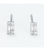 Boucles D'Oreilles "Lumière Éthérée" - D0,10/12 - Or Blanc
