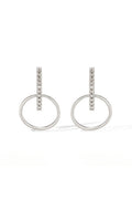 Boucles D'Oreilles "Cerceaux Suspendus" D0,07/20